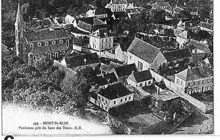 Ville de MONTSTELOI, carte postale ancienne