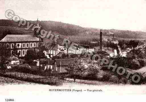 Ville de MOYENMOUTIER, carte postale ancienne