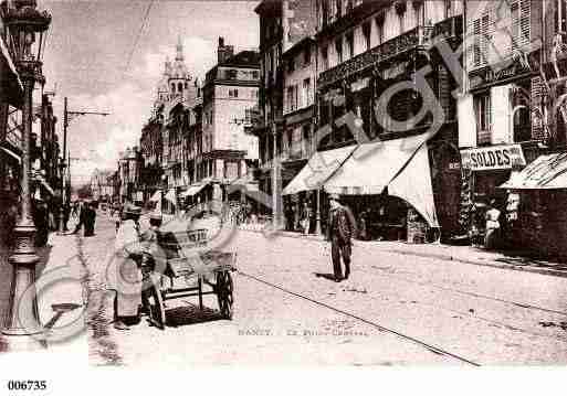 Ville de NANCY, carte postale ancienne