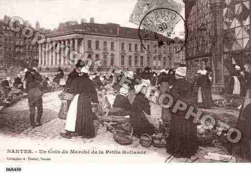 Ville de NANTES, carte postale ancienne