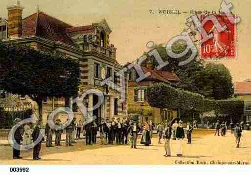 Ville de NOISIEL, carte postale ancienne