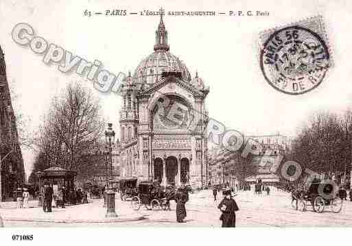 Ville de PARIS8, carte postale ancienne