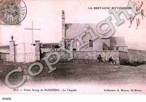 Ville de PLEHEREL, carte postale ancienne