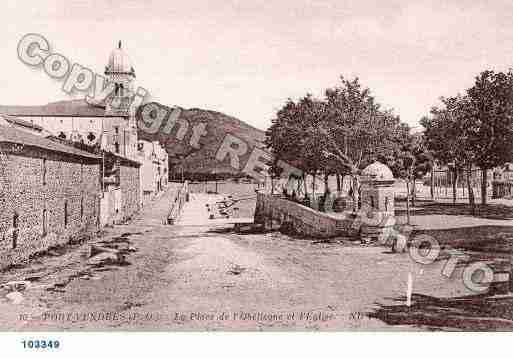 Ville de PORTVENDRES, carte postale ancienne