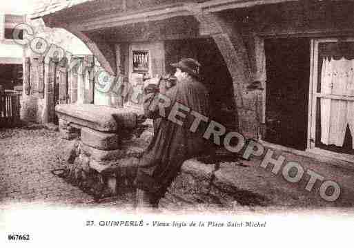 Ville de QUIMPERLE, carte postale ancienne