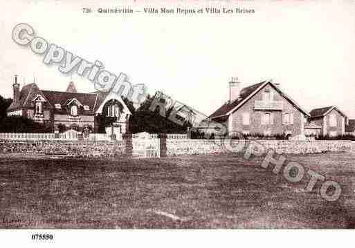 Ville de QUINEVILLE, carte postale ancienne