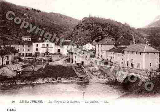 Ville de RENCUREL, carte postale ancienne