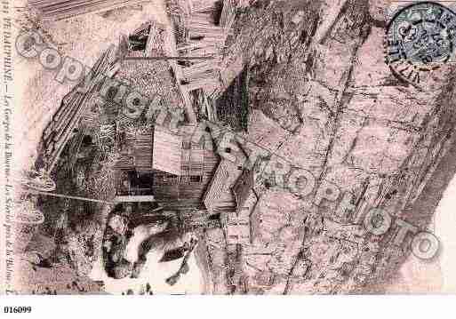 Ville de RENCUREL, carte postale ancienne