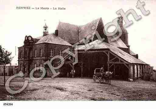 Ville de RENWEZ, carte postale ancienne