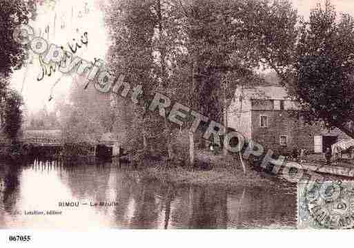 Ville de RIMOU, carte postale ancienne