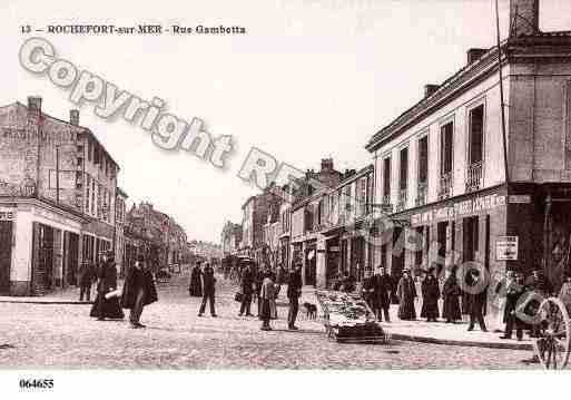 Ville de ROCHEFORT, carte postale ancienne