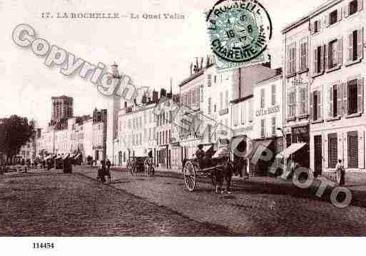 Ville de ROCHELLE(LA), carte postale ancienne