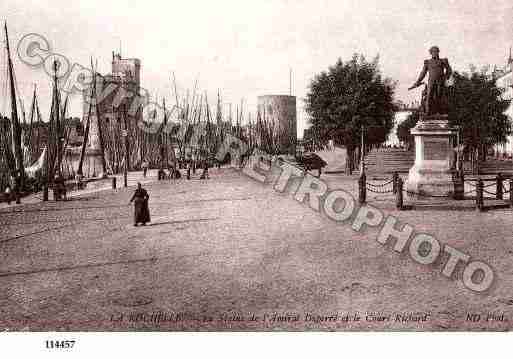 Ville de ROCHELLE(LA), carte postale ancienne