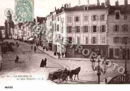 Ville de ROCHELLE(LA), carte postale ancienne