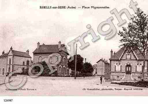 Ville de ROMILLYSURSEINE, carte postale ancienne