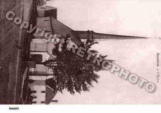 Ville de RONCHERES, carte postale ancienne