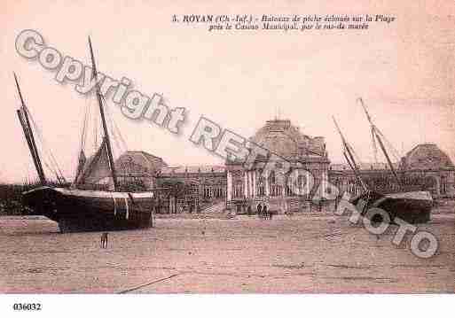 Ville de ROYAN, carte postale ancienne