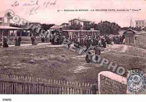 Ville de ROYAN, carte postale ancienne