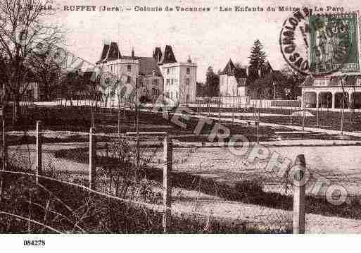 Ville de RUFFEYSURSEILLE, carte postale ancienne