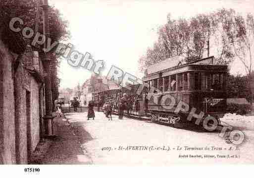 Ville de SAINTAVERTIN, carte postale ancienne