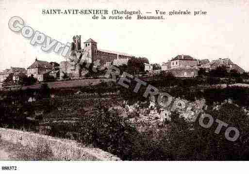 Ville de SAINTAVITSENIEUR, carte postale ancienne