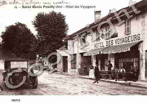 Ville de SAINTGENISPOUILLY, carte postale ancienne