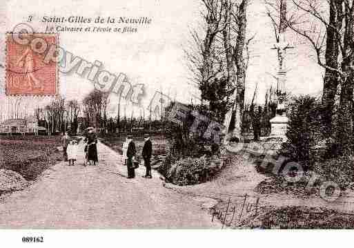 Ville de SAINTGILLESDELANEUVILLE, carte postale ancienne