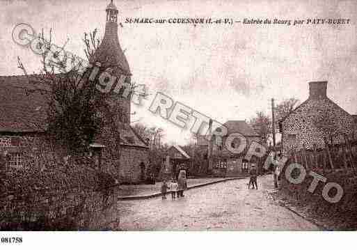 Ville de SAINTMARCSURCOUESNON, carte postale ancienne