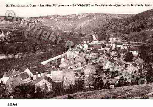 Ville de SAINTMORE, carte postale ancienne