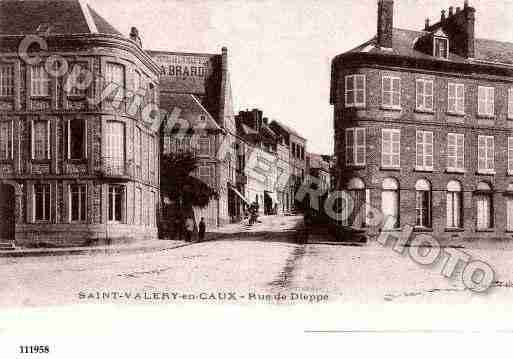 Ville de SAINTVALERYENCAUX, carte postale ancienne