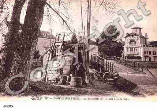 Ville de SAMOISSURSEINE, carte postale ancienne