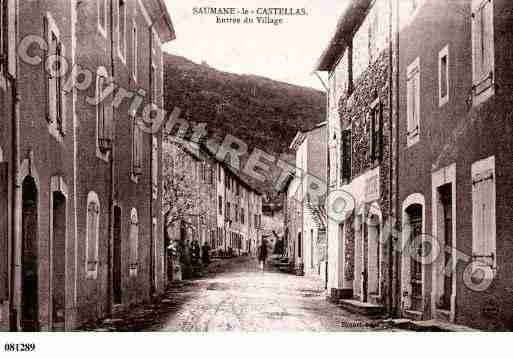 Ville de SAUMANE, carte postale ancienne