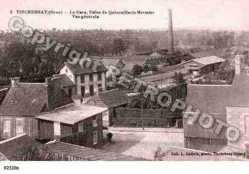 Ville de TINCHEBRAY, carte postale ancienne