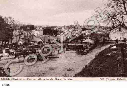 Ville de USSEL, carte postale ancienne