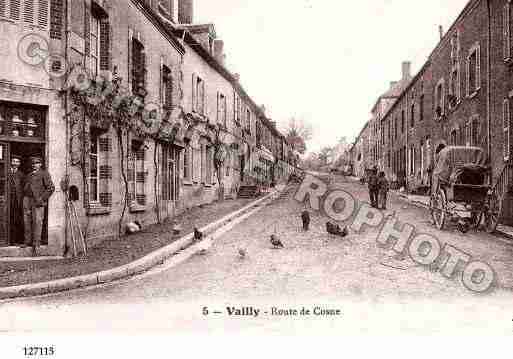 Ville de VAILLYSURSAULDRE, carte postale ancienne Ville de VAILLYSURSAULDRE, carte postale ancienne