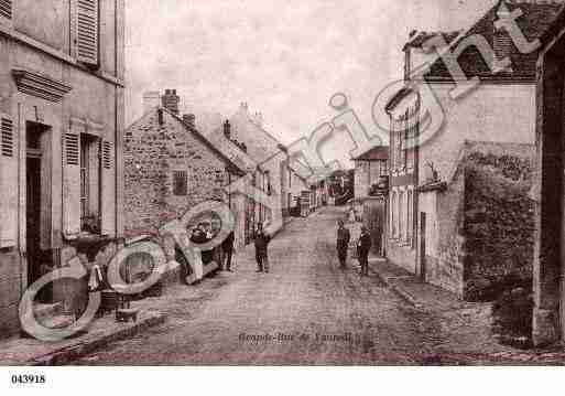 Ville de VAUREAL, carte postale ancienne