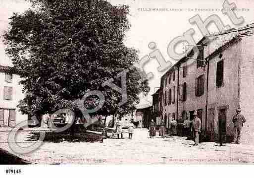 Ville de VILLEMAGNE, carte postale ancienne