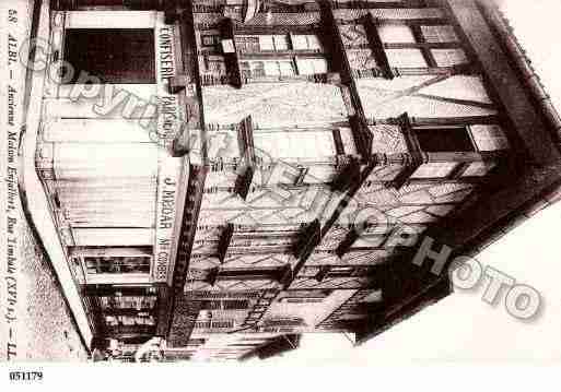Ville de ALBI, carte postale ancienne