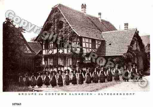 Ville de ALTECKENDORF, carte postale ancienne