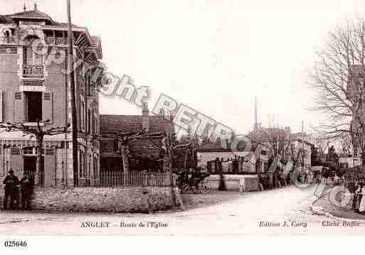 Ville de ANGLET, carte postale ancienne