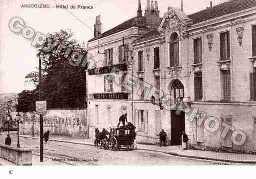 Ville de ANGOULEME, carte postale ancienne