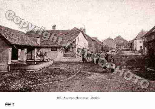 Ville de ARCSOUSMONTENOT, carte postale ancienne