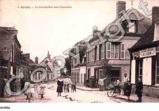 Ville de ARROU, carte postale ancienne