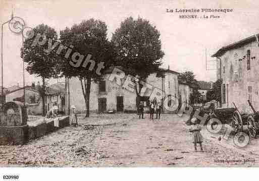 Ville de BENNEY, carte postale ancienne