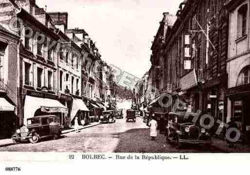 Ville de BOLBEC, carte postale ancienne