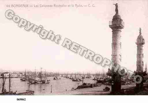 Ville de BORDEAUX, carte postale ancienne