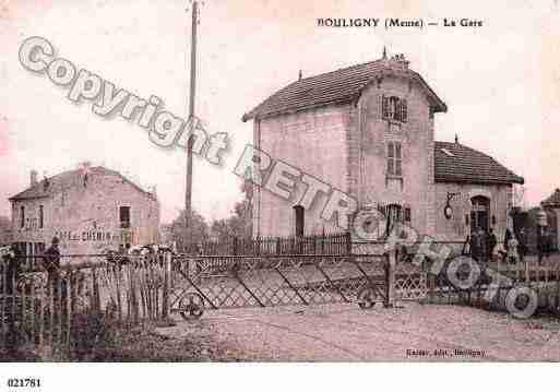 Ville de BOULIGNY, carte postale ancienne