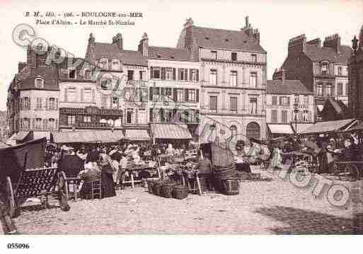 Ville de BOULOGNESURMER, carte postale ancienne Ville de BOULOGNESURMER, carte postale ancienne