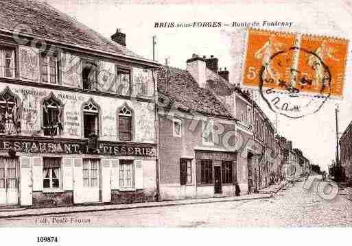 Ville de BRIISSOUSFORGES, carte postale ancienne