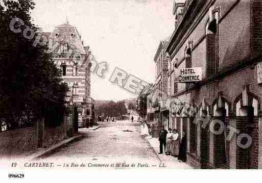 Ville de CARTERET, carte postale ancienne